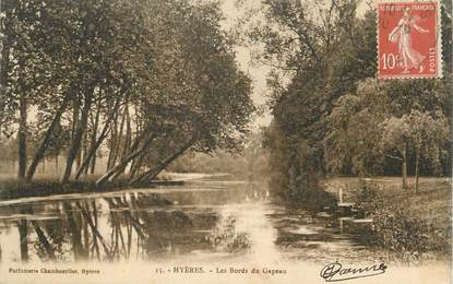 CPA FRANCE 83 " Hyères, Les bords du Gapeau".