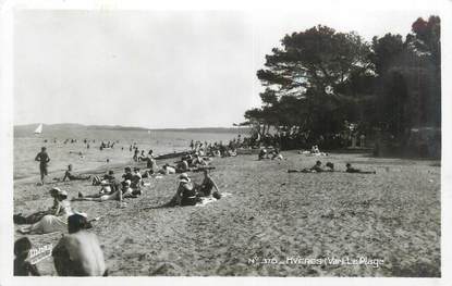 CPSM FRANCE 83 " Hyères, La plage".