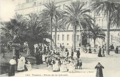 CPA FRANCE 83 "Toulon, Place de la Liberté".