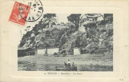 CPA FRANCE 83 "Toulon, Mourillon, Les bains".