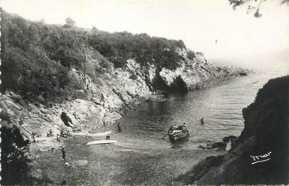 CPSM FRANCE 83 " Ile du Levant, Plage Rioufrède".