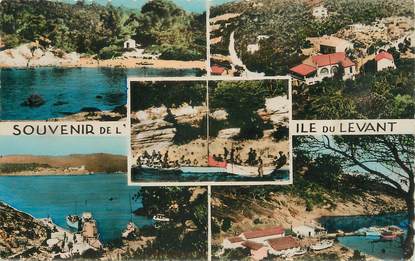 CPSM FRANCE 83 " Ile du Levant, Vues".