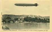 26 DrÔme CPA FRANCE 26 "Valence, croisière du Graf Zeppelin" / DIRIGEABLE