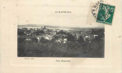 CPA FRANCE 83 " St Raphaël, Vue générale".