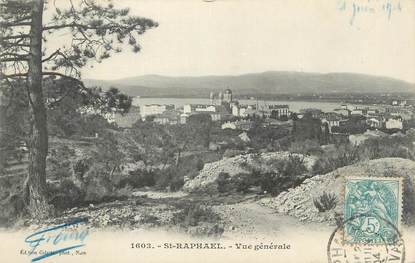 CPA FRANCE 83 " St Raphaël, Vue générale".