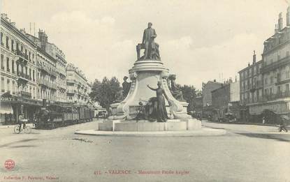 CPA FRANCE 26 "Valence,  Monument Emile Augier"