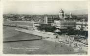 83 Var CPSM FRANCE 83 " St Raphaël, Vue sur la plage et Fréjus".