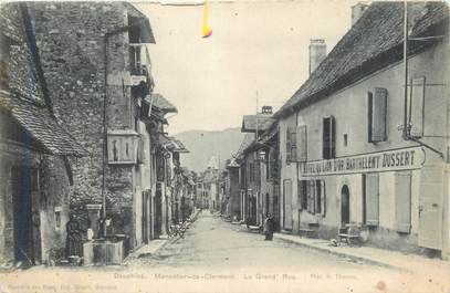 CPA FRANCE 38 "Monestier de Clermont, La grande rue".