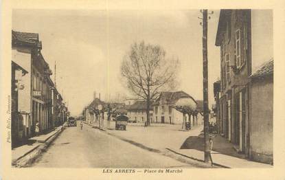 CPA FRANCE 38 "Les Abrets, Place du marché".