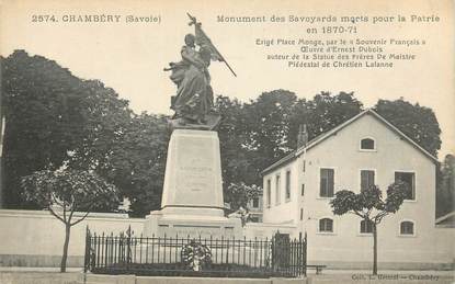 CPA FRANCE 73 " Chambéry, Monument aux morts".