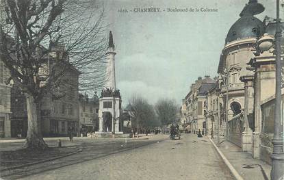 CPA FRANCE 73 " Chambéry, Boulevard de la Colonne".