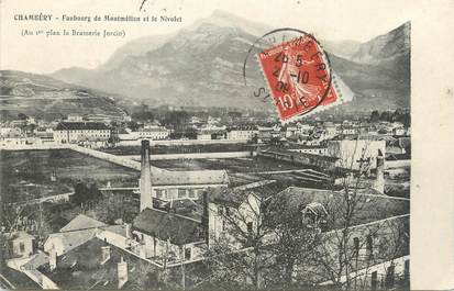 CPA FRANCE 73 " Chambéry, Faubourg de Montmélian et le Nivolet".