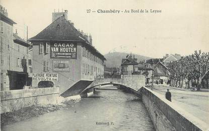 CPA FRANCE 73 " Chambéry, Au bord de la Leysse".