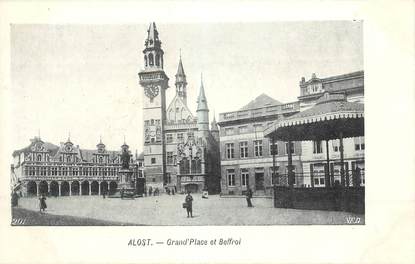 CPA BELGIQUE "Alost, Grand'Place et Beffroi"