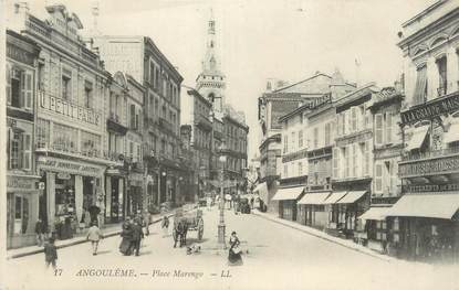CPA FRANCE 16 " Angoulême, Place Marengo".