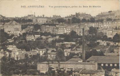 CPA FRANCE 16 " Angoulême, Vue panoramique prise du bois St Martin".