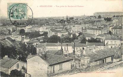 CPA FRANCE 16 " Angoulême, Vue prise du Boulevard Pasteur".
