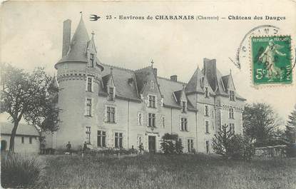 CPA FRANCE 16 " Environs de Chabanais, Château des Dauges" .