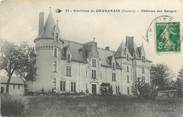 16 Charente CPA FRANCE 16 " Environs de Chabanais, Château des Dauges" .