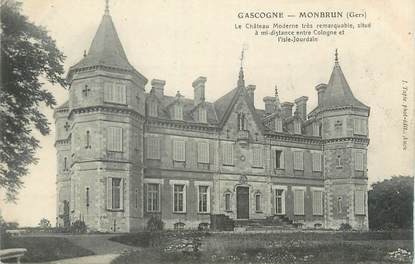 CPA FRANCE 32 " Montbrun, Le château moderne".