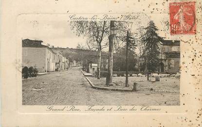 CPA FRANCE 32 " Castera les Bains, Grande rue".