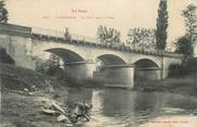 32 Ger CPA FRANCE 32 " Fleurance, Le pont sur le Gers".