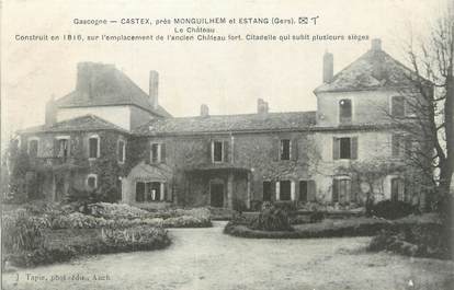 CPA FRANCE 32 " Castex, Le château".