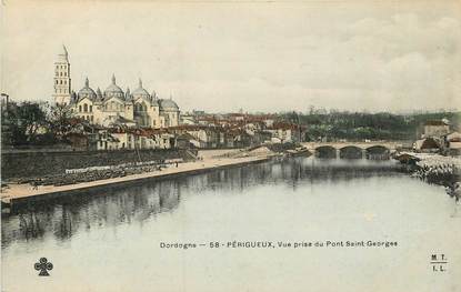 CPA FRANCE 24 "Périgueux, vue prise du pont Saint Georges"