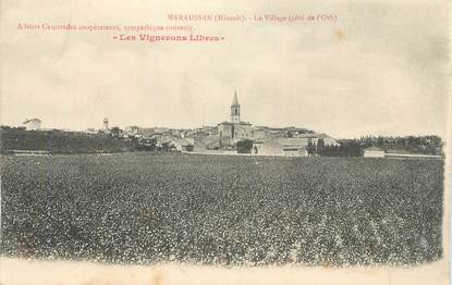 CPA FRANCE 34 "Maraussan, Le village".