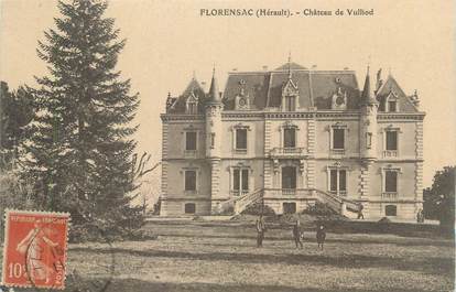 CPA FRANCE 34 "Florensac, Château de Vullod".