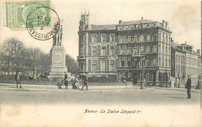 CPA BELGIQUE "Namur, la statue Léopold Ier"