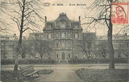 CPA BELGIQUE "Mons, Ecole normale"