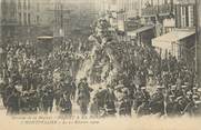 34 Herault CPA FRANCE 34 " Montpellier, Le carnaval, Arrivée de sa majesté Riquet à la Houpe" .