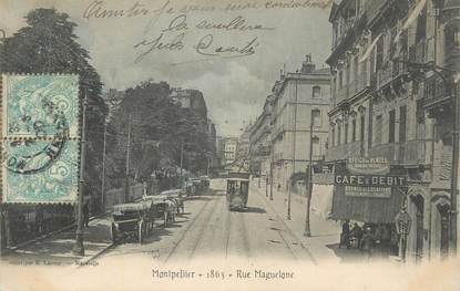 CPA FRANCE 34 " Montpellier, Rue Maguelone".