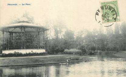 CPA BELGIQUE "Péruwelz, le Parc"