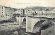 34 Herault CPA FRANCE 34 " Bédarieux, Le pont vieux sur l'Orb".