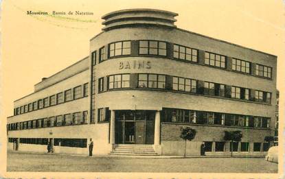 CPA BELGIQUE "Mouscron, Piscine"