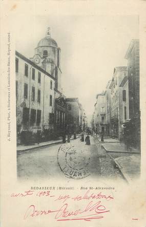 CPA FRANCE 34 " Bédarieux, Rue St Alexandre".