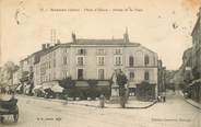 42 Loire CPA FRANCE 42 "Roanne, Place d'Armes, statue de la Paix"