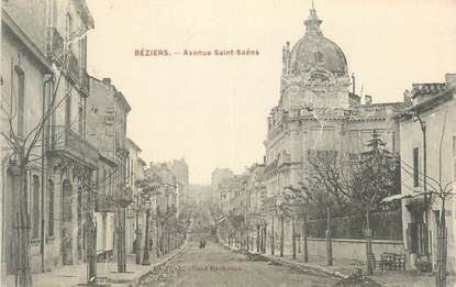 CPA FRANCE 34 " Béziers, Avenue St Saëns".