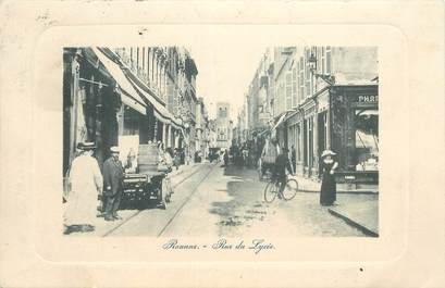 CPA FRANCE 42 "Roanne, la rue du Lycée"