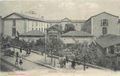 CPA FRANCE 34 " Béziers, Hôpital mixte".