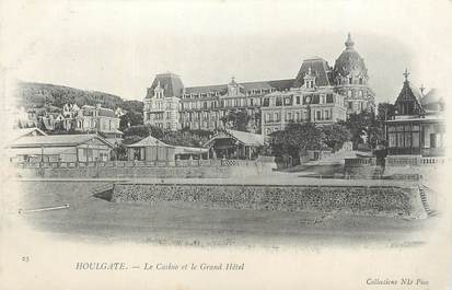 CPA FRANCE 14 " Houlgate, Le casino et le grand hôtel".