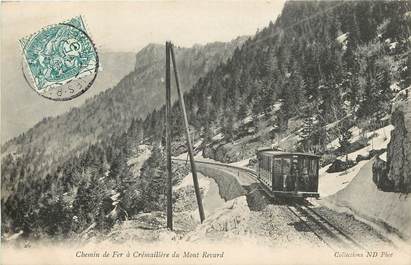 CPA FRANCE 73 "Chemin de Fer à Crémaillère du Mont Revard"