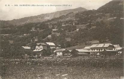 CPA FRANCE 74 " Samoëns, La Bourgeoise".