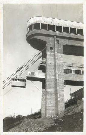 CPSM FRANCE 74 "Le Salève, Le téléphérique". / LE TELEPHERIQUE