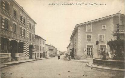 CPA FRANCE 38 " St Jean de Bournay, Les Terreaux".