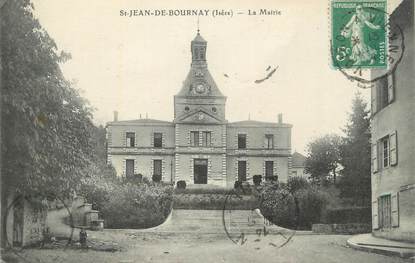 CPA FRANCE 38 " St Jean de Bournay, La Mairie".