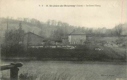 CPA FRANCE 38 " St Jean de Bournay, Le Grand Etang".