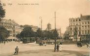 Belgique CPA BELGIQUE "Liège, Place du Théâtre et statue Grétry"